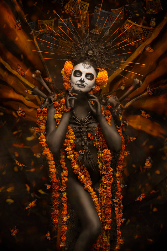 'Dia De Los Muertos' Fine Art Print by Richard Wood (Open Edition/Unsigned) 40x60 cm / 16x24″